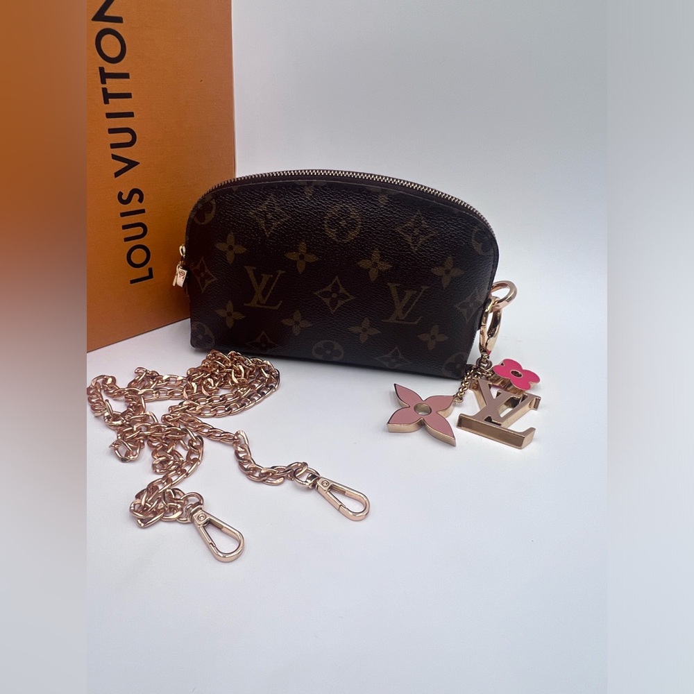 🌹♥️LOUIS VUITTON COSMETICS POUCH/ CROSSBODY BAG ♥️🌹 - Picture 12 of 16